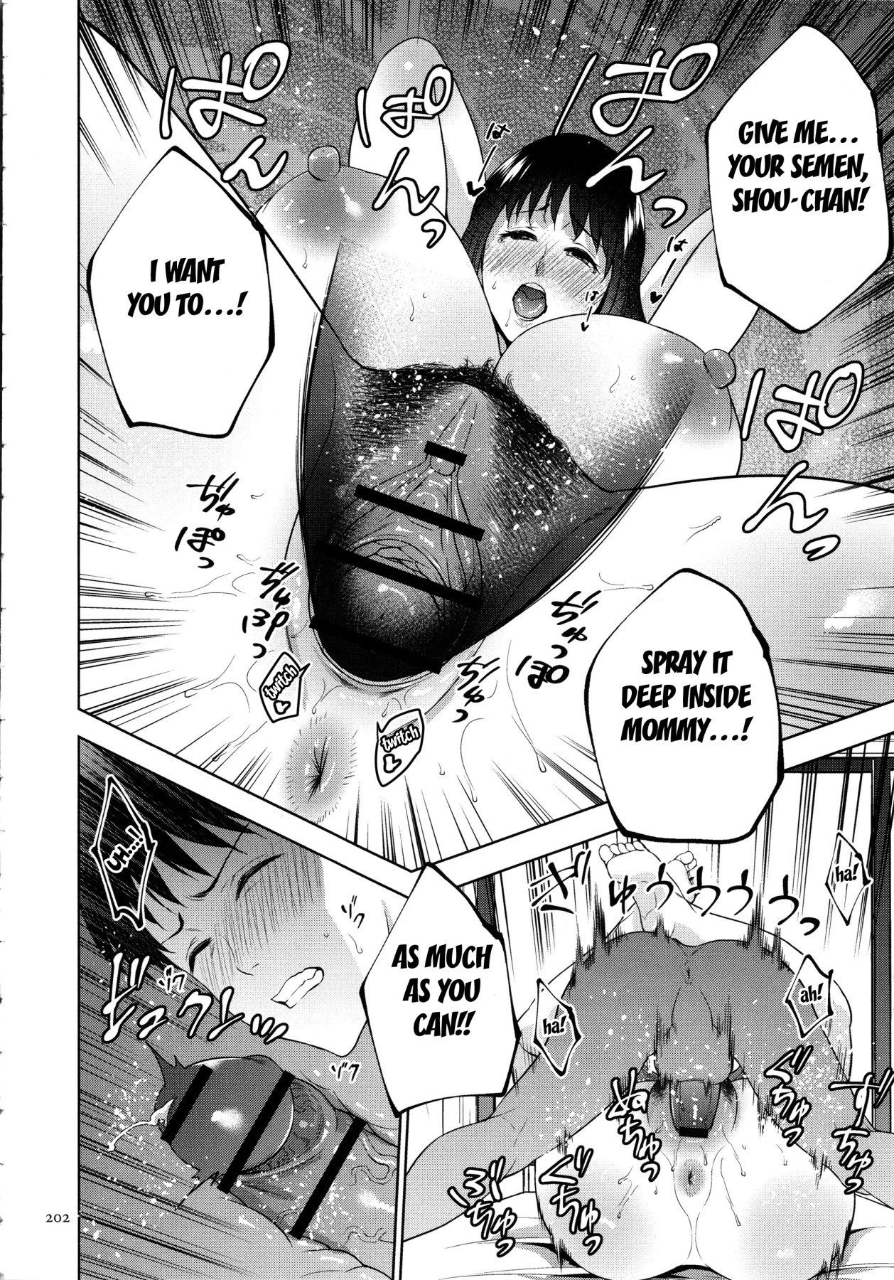 Hentai Manga Comic-Honey Mother And Child Immoral-Read-200